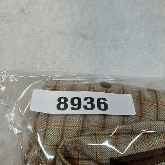 Robert Talbott Shirt Mens‎ Medium Brown Plaid Button Down Long Sleeve Casual - Picture 8 of 8